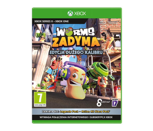 Xbox Worms Zadyma: Edycja Dużego Kalibru - 642175 - zdjęcie